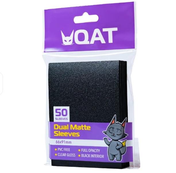 TheGameArmory | QAT Dual Matte Sleeves: Onyx Black